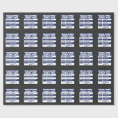 Funny Programmer Hourly Rate Computer IT Coder Cadeaupapier (Vlak)