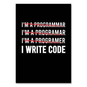 Funny Programmer I Wite Code Kaart