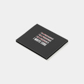 Funny Programmer I Wite Code Post-it® Notes (Schuin)