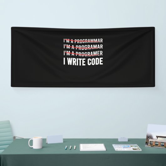Funny Programmer I Wite Code Spandoek (Beurs)