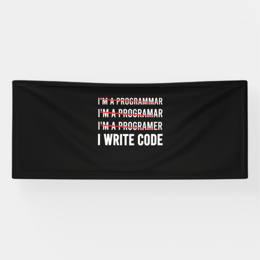 Funny Programmer I Wite Code Spandoek (Horizontaal)