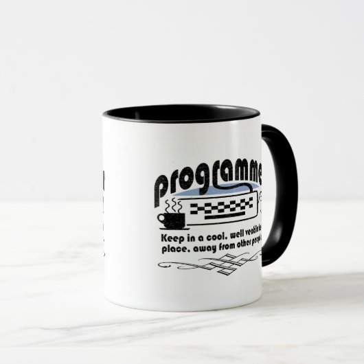 Funny Programmer Mok (Voorkant rechts)