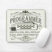 Funny Programmer Muismat (Met muis)