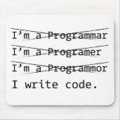Funny Programmer Muismat (Voorkant)