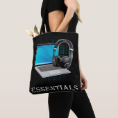 Funny Programming Life Online Gamer Equipment Tote Bag (Dichtbij)