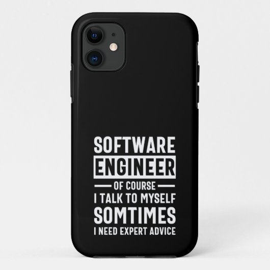 Funny Programming Software Engineer Gift Case-Mate iPhone Case (Achterkant)