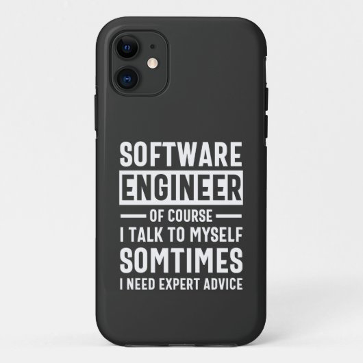 Funny Programming Software Engineer Gift Case-Mate iPhone Case (Achterkant)