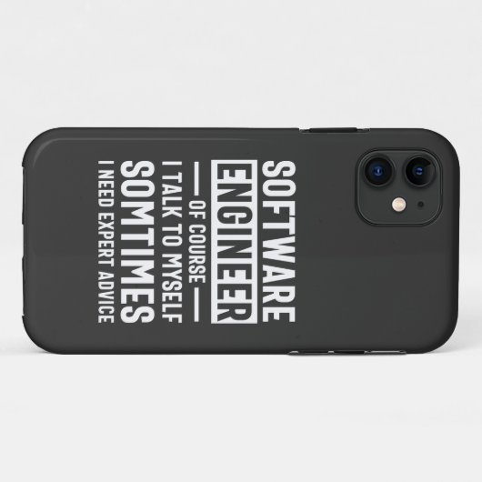 Funny Programming Software Engineer Gift Case-Mate iPhone Case (Achterkant (horizontaal))