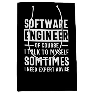 Funny Programming Software Engineer Gift Medium Cadeauzakje