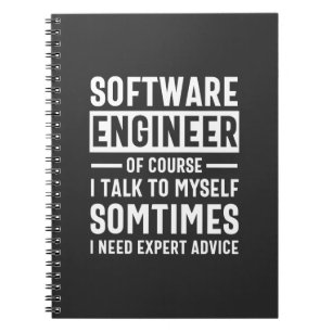 Funny Programming Software Engineer Gift Notitieboek