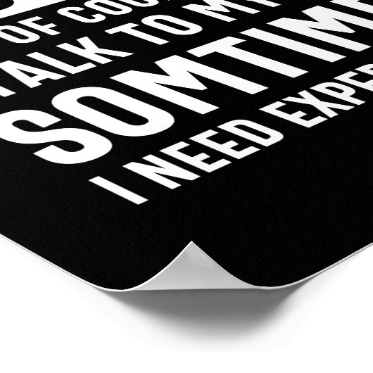 Funny Programming Software Engineer Gift Poster (Hoek)