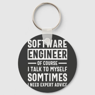 Funny Programming Software Engineer Gift Sleutelhanger