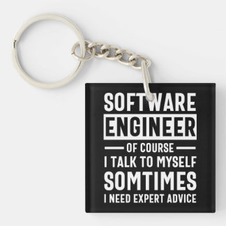 Funny Programming Software Engineer Gift Sleutelhanger