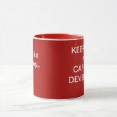 Funny Project System Developer Gift - Go Live Joke Mok (Midden)
