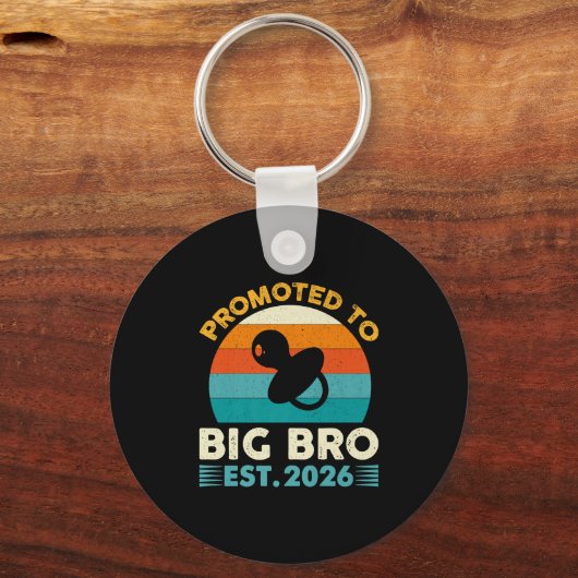 Funny Promoted To Big Brother 2026 Soon To Be Big Sleutelhanger (Voorkant)