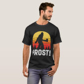 Funny Prost Bigfoot Craft Beer T-shirt (Voorkant volledig)