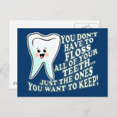 Funny Prosthodontisten Apparel Briefkaart (Voorkant / Achterkant)