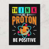 Funny Proton Humor Physicist Science Briefkaart (Voorkant)
