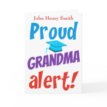 Funny Proud Grandma Afstuderen