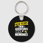 Funny Proud Homeowner New Homenew Adventures New M Sleutelhanger (Voorkant)