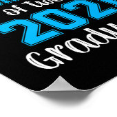Funny Proud Lil Brother van 2021 afgestudeerden Poster (Hoek)