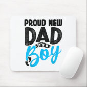 Funny Proud New Dad It's A Boy Gift For Men Cool N Muismat (Met muis)