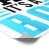 Funny Proud New Dad It's A Boy Gift For Men Cool N Poster (Hoek)