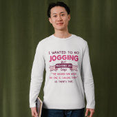 Funny Proverbs 28:1 Jogging Shirt – Christian Humo