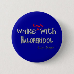 Funny Psych Nurse Gifts Ronde Button 5,7 Cm