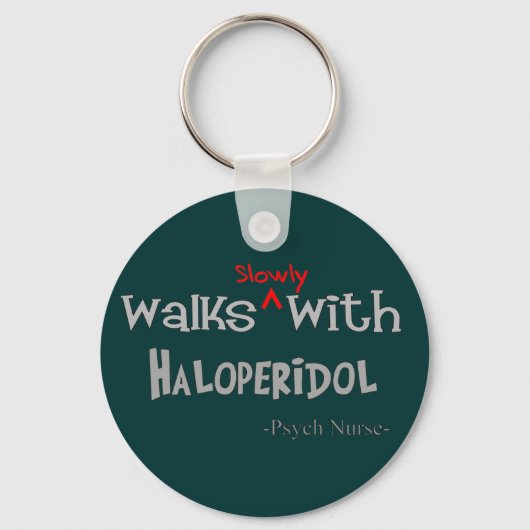 Funny Psych Nurse Gifts Sleutelhanger (Voorkant)