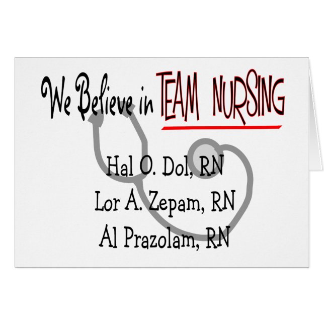 Funny Psych Nurse T-Shirts en Gifts (Voorkant Horizontaal)