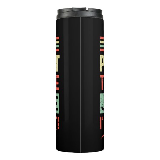 Funny Psychiatrist Thermal Tumbler Thermosbeker (Achterkant)