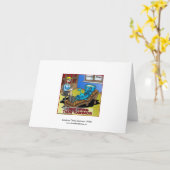 Funny Psychiatry Wenskaart Kaart (Gele Bloem)