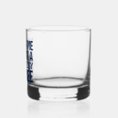 Funny Psychology Afstuderen Custom Psycholoog Whisky Glas (Links)