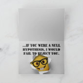 Funny Psychology Love Wenskaart Kaart (Binnen)