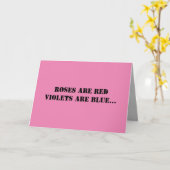 Funny Psychology Love Wenskaart Kaart (Gele Bloem)