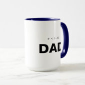 Funny Psychology Statistics Mug | Significant Dad Mok (Voorkant rechts)