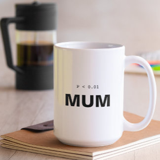 Funny Psychology Statistics Mug | Significant Mum Koffiemok