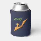 Funny pterodactyldinosaur cartoon koelbox blikjeskoeler (Blikje Achterkant)