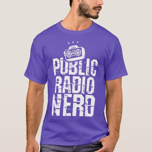 Funny Public Radio Ham Radio Nerd Radio Lovers T-shirt (Voorkant)