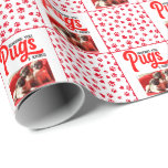 Funny Pug Christmas Dog Afbeelding Schattigee Pupp Cadeaupapier<br><div class="desc">6/6 ChatGPT zei: ChatGPT Wikkel uw geschenken in feestelijke charme met onze Funny Pug Christmas Dog Afbeelding Schattige Puppy Wrapping Paper. Ideaal voor hondenliefhebbers en mopshonden, dit grillige inpakpapier heeft heerlijke afbeeldingen schattige mopshonden uitgedost in hun beste vakantie. Of u nu cadeaus klaarmaakt voor familie, vrienden of andere hondenliefhebbers, dit...</div>