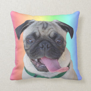 Funny Pug Dog Kussens