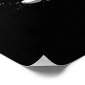 Funny Pug Dog Space Astronaut Cosmic Pet Poster (Hoek)