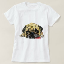 Funny Pug Dog T-Shirt