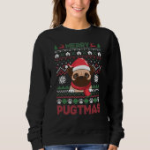 Funny Pug Dog Ugly Sweatshirt (Voorkant)