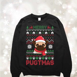 Funny Pug Dog Ugly Sweatshirt