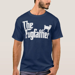 Funny Pug Eigenaar Pugfather Pug Father Gift T-shirt