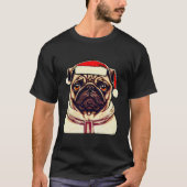 Funny Pug Hondenliefhebber Xmas Pet kerst 2022 T-shirt (Voorkant)