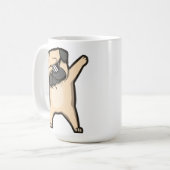 Funny pug koffiemok (Voorkant links)