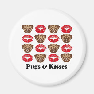 Funny Pug Magneet